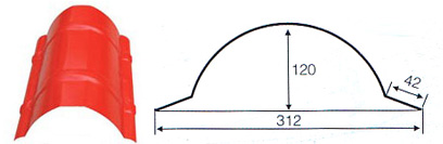 312型屋脊瓦设备