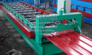 变频配置的860型彩钢压瓦机渤海厂家